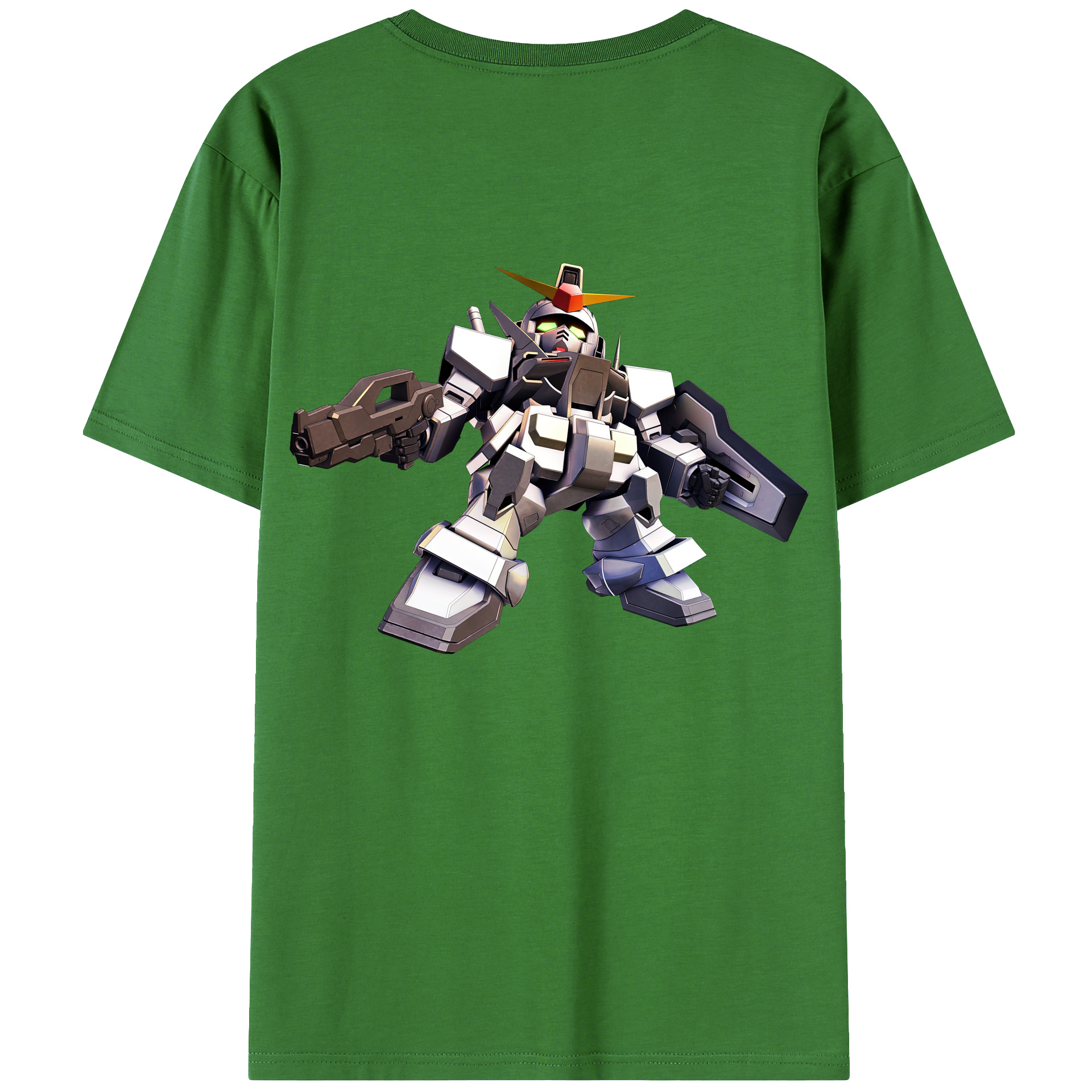 （画像用） 機動戦士ガンダム Mobile Suit Gundam レディース半袖Tシャツ(バックプリント)